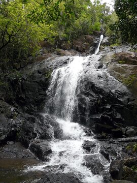 Prau Talay waterfall, Koh Chang island, Trat province, Thailand