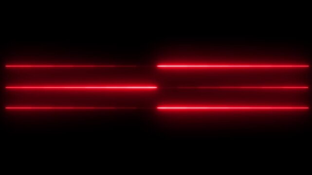 Abstract glowing rainbow color neon lines motion background. Neon lights blinking lines moving animation. Light neon blue line abstract motion background