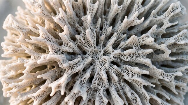 Natural white coral texture, macro organic sea sponge pattern, intricate skeletal reef structure, abstract marine biology background