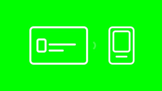Contactless NFC Card and Smartphone Data Transfer