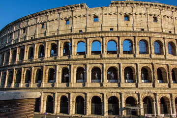 Fototapeta premium The Roman Colosseum, Rome, Italy