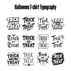 Obraz premium Halloween typography t-shirt design