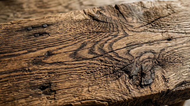 Rustic weathered wooden plank texture surface with natural grain patterns