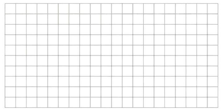 Rectangular grid pattern on a white background displays a structured layout