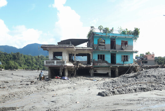Bhotekoshi Flood: Rescue Teams Search for Missing People