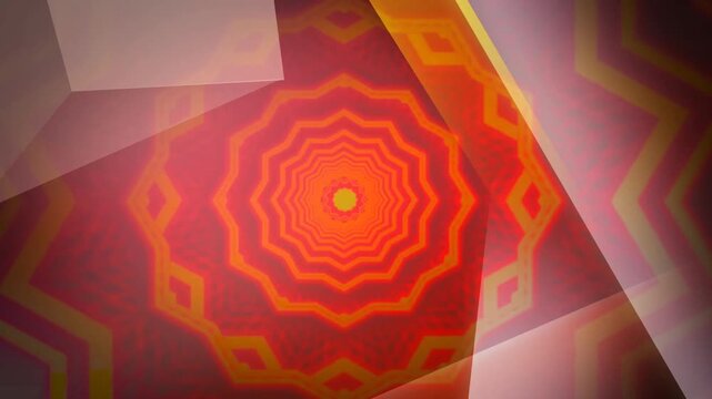 Luxury Mandala Green Screen Intro Frame Overlay Template for Elegant Wedding Presentation Slideshow