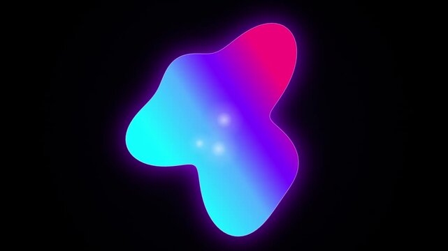 Liquid Morphing Shapes Animation - Fluid Transformation 4K