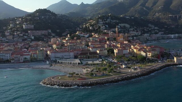 Menton. France July 2023