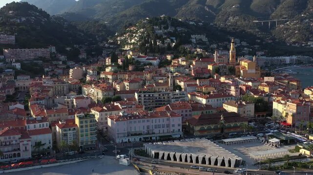 Menton. France July 2023