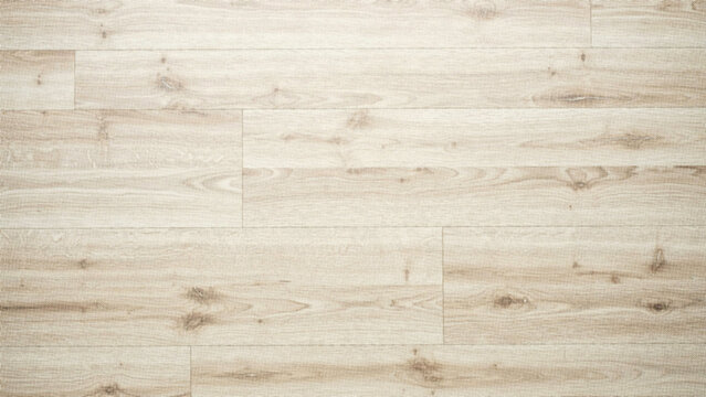 Light beige wood laminate flooring planks with subtle grain pattern texture background