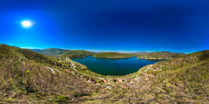 Bovan Lake (Bovansko jezero: serbian) near Sokobanja in Serbia