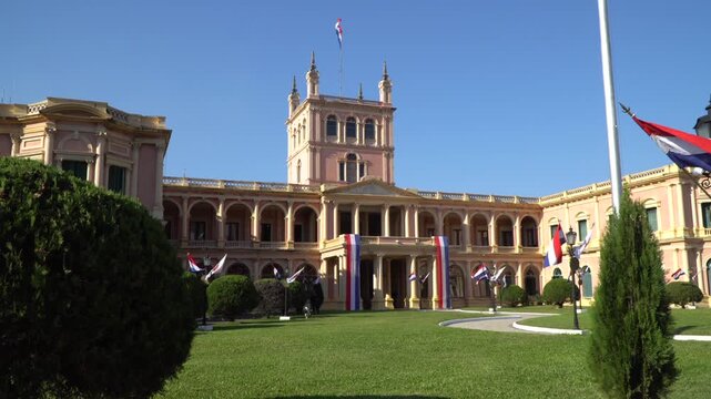 Palacio De Lopez Presidential Palace In Asuncion Paraguay