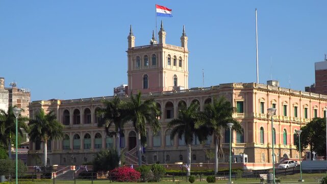 Palacio De Lopez Presidential Palace In Asuncion Paraguay