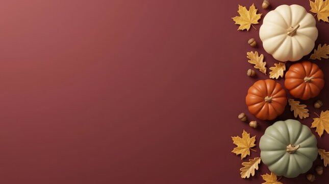 A beautifully rendered 3d thanksgiving scene celebrating the autumn harvest in canada with pumpkins vibrant fall foliage and a warm inviting atmosphere perfect