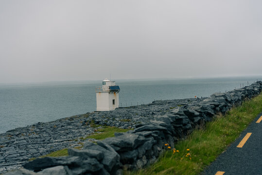 Black Head Lighthouse on the rocky coast of the Burren in County Clare, Ireland August 23, 2026