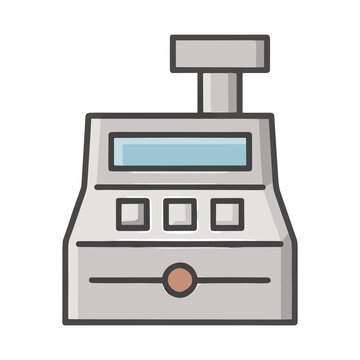 Cash register icon
