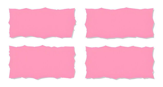 Paper, torn-paper, pink, note, memo, page-curl, vector, graphic, ripped-paper, deckle-edge, paper-slice, paper-sheet, realistic-paper, shadow-effect, sticky-note, reminder