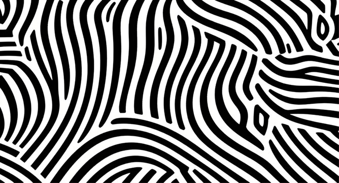 Zebra, pattern, stripes, black-and-white, animal-print, vector, graphic, seamless, background, texture, safari, wild, skin, monochrome, line-art, abstract, fashion