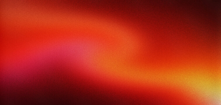 Abstract red gradient background with vertical lines. Vibrant orange and yellow light streaks on dark textured surface. Modern geometric pattern for digital wallpaper and corporate backdrop.