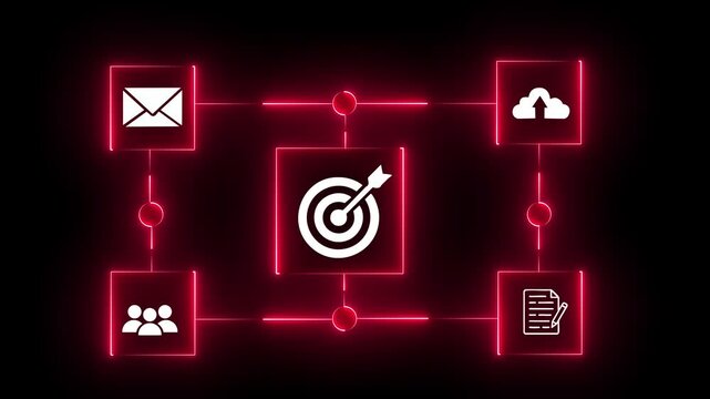 Businessman managing and assessing risks for business investment, focusing on risk control, forecasting, estimation, and financial strategy for effective management. Animation of 4k video.
