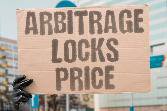 "Arbitrage locks price" Market mechanism ensures ETF value matches. ARBITRAGE. LOCKS. PRICE. ETF. MARKET.