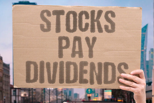 "Stocks pay dividends" Equities provide income and growth. STOCKS. DIVIDENDS. INCOME. GROWTH. EQUITIES.