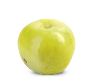 one green apple