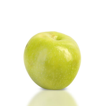 one green apple