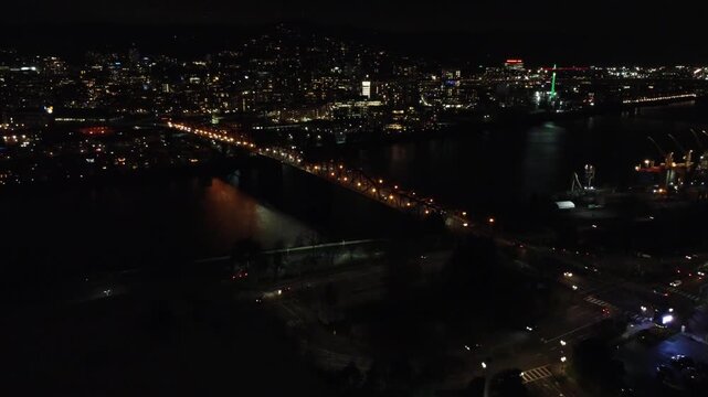 Portland Downtown Drone