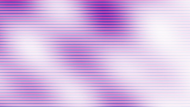 Abstract background, featuring horizontal parallel, lines in vibrant, purple and white, gradient, creating a, clean linear texture pattern