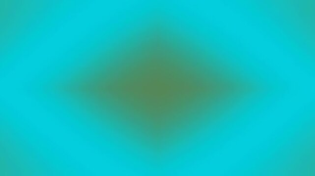 Abstract turquoise and green gradient with diamond pattern