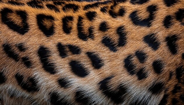Cheetah Skin Texture Close Up Realistic Background