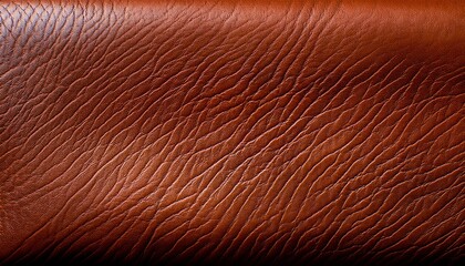 Fototapeta premium Brown Natural Or Genuine Leather Texture For Background Saffiano Leather