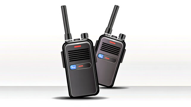 Two Modern Handheld Two Way Radio Transceivers for Professional Communication