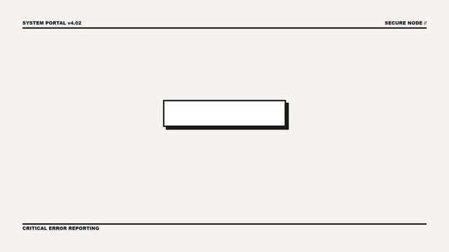 Retro computer terminal interface displaying access denied password error