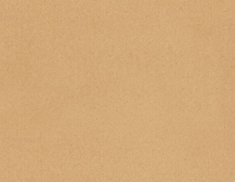 Brown seamless paper texture with recycled beige kraft cardboard surface, natural flat sheet background for packaging, stationery, scrapbooking and creative design.