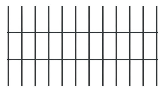Motif g&eacute;om&eacute;trique abstrait compos&eacute; de lignes verticales et horizontales noires formant une grille r&eacute;guli&egrave;re sur un fond blanc pur, id&eacute;al pour des designs minimalistes.