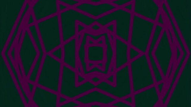 Abstract geometric pattern with purple lines on dark background