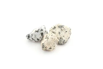 a stone isolated on a white background © pulia
