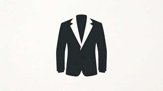 vector illustration of a business suit