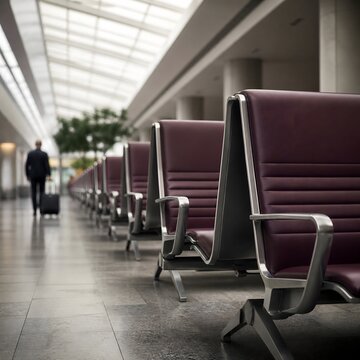 Arrivals hall waiting area
