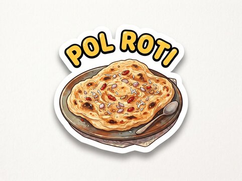 pol roti sticker 