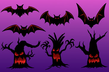 Fototapeta premium halloween illustration 