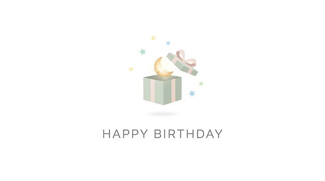 birthday card or birthday theme