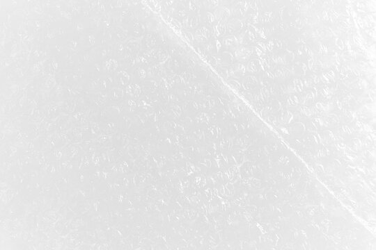 Clear bubble wrap texture on isolated on transparent png background