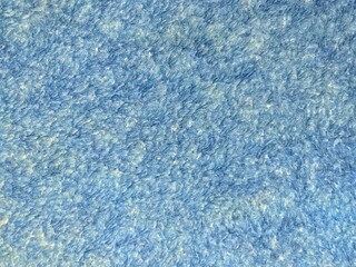 Soft Light Blue Fluffy Fabric Texture Background © Putu