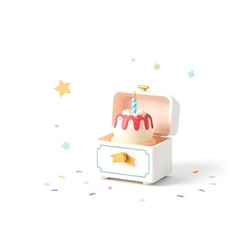 birthday card or birthday theme