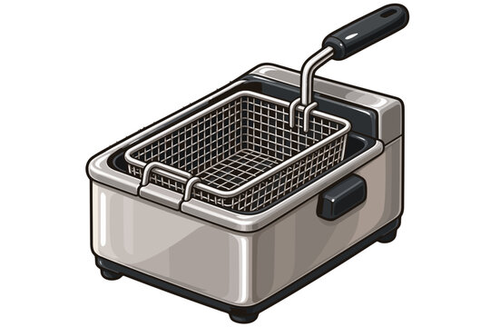 Electric Deep Fryer for Kitchen Food Cooking