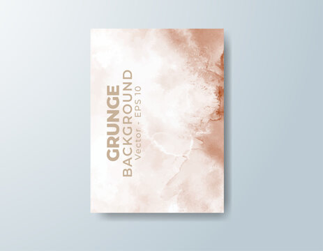 Modern collection of watercolor cards featuring colorful painted textures for postcards, invitations, announcements, and stationery.