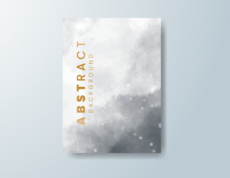 Modern collection of watercolor cards featuring colorful painted textures for postcards, invitations, announcements, and stationery.